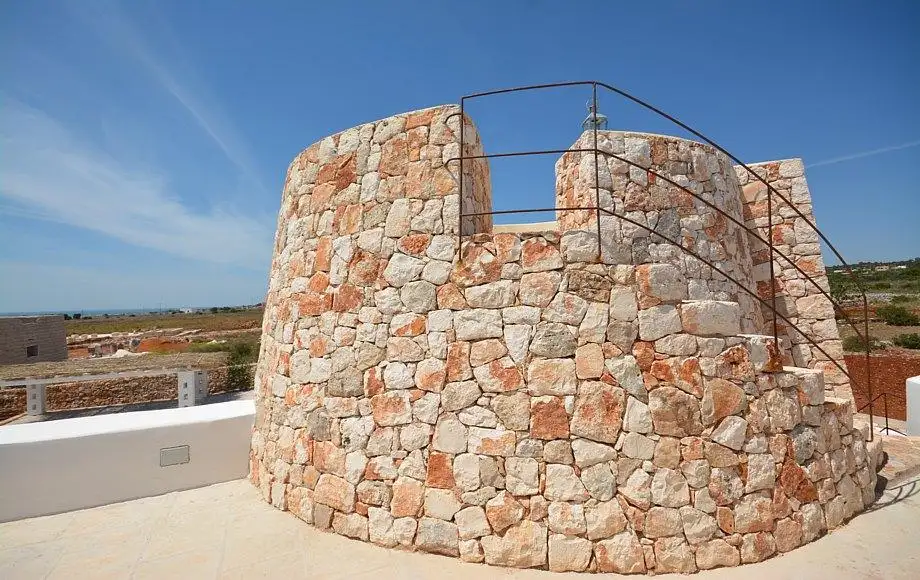 Terrasse équipée avec vue mer à l‘étage supérieur
